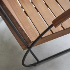 Tikamoon Fauteuils Fauteuil En Teck Massif -Chaise Soldes 2024 fauteuil en teck massif 7