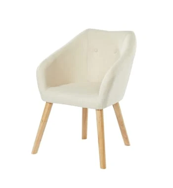 Fauteuil en tissu 1 place gris Baita Fauteuils Fauteuil En Tissu 1 Place Gris -Chaise Soldes 2024 fauteuil en tissu 1 place blanc creme 8