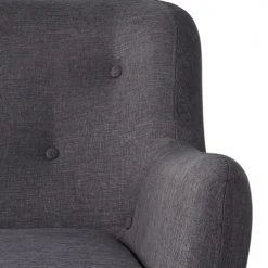Baita Fauteuils Fauteuil En Tissu 1 Place Gris -Chaise Soldes 2024 fauteuil en tissu 1 place gris 7