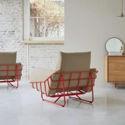 Tikamoon Fauteuils Fauteuil En Tissu Camel -Chaise Soldes 2024 fauteuil en tissu camel 3