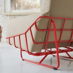 Tikamoon Fauteuils Fauteuil En Tissu Camel -Chaise Soldes 2024 fauteuil en tissu camel 4