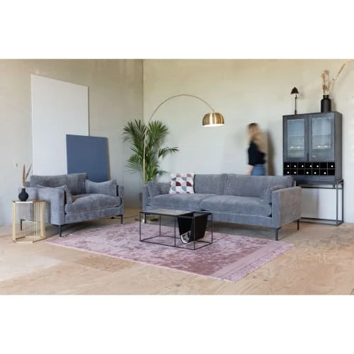 Fauteuil en tissu gris Zuiver Fauteuils Fauteuil En Tissu Gris -Chaise Soldes 2024 fauteuil en tissu gris 1