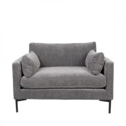 Zuiver Fauteuils Fauteuil En Tissu Gris 2 Zuiver Fauteuils Fauteuil En Tissu Gris -Chaise Soldes 2024 fauteuil en tissu gris 2