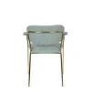 White Label Fauteuils Fauteuil En Tissu Vert Clair