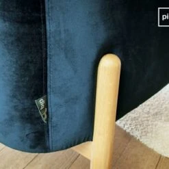 PIB Fauteuils Fauteuil En Velours Bleu -Chaise Soldes 2024 fauteuil en velours bleu 5