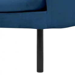 Beliani Fauteuils Fauteuil En Velours Bleu Foncé -Chaise Soldes 2024 fauteuil en velours bleu fonce 11
