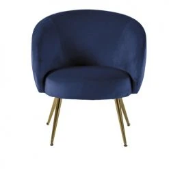 Maisons Du Monde Fauteuils Fauteuil En Velours Bleu Nuit -Chaise Soldes 2024 fauteuil en velours bleu nuit 1000 0 30 209950 2