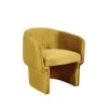 Robin Des Bois Fauteuils Fauteuil En Velours Brique Ou Jaune Moutarde Ton Jaune Moutarde