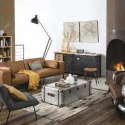 Maisons Du Monde Fauteuils Fauteuil En Velours Côtelé Gris -Chaise Soldes 2024 fauteuil en velours cotele gris 1000 11 2 196310 9