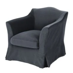 Maisons Du Monde Fauteuils Fauteuil En Velours Beige -Chaise Soldes 2024 fauteuil en velours gris anthracite anaelle 1000 1 29 213147 1