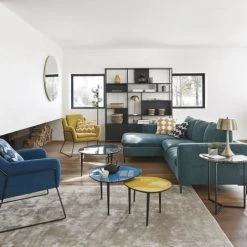 Maisons Du Monde Fauteuils Fauteuil En Velours Jaune Moutarde -Chaise Soldes 2024 fauteuil en velours jaune moutarde 1000 13 6 174994 8