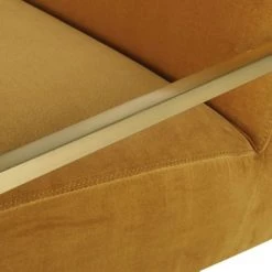 Maisons Du Monde Fauteuils Fauteuil En Velours Jaune Pieds En Acier Doré -Chaise Soldes 2024 fauteuil en velours jaune pieds en acier dore 1000 8 36 220124 7