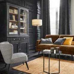 Maisons Du Monde Fauteuils Fauteuil En Velours Motifs Noirs Et Blancs -Chaise Soldes 2024 fauteuil en velours motifs noirs et blancs 1000 3 13 165940 19