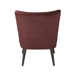 Maisons Du Monde Fauteuils Fauteuil En Velours Noir Et Marron -Chaise Soldes 2024 fauteuil en velours noir et marron 1000 4 4 225832 3