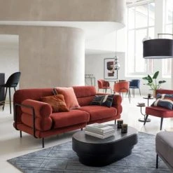 Maisons Du Monde Fauteuils Fauteuil En Velours Noir Et Marron -Chaise Soldes 2024 fauteuil en velours noir et marron 1000 4 4 225832 5