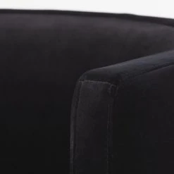 Maisons Du Monde Fauteuils Fauteuil En Velours Noir Et Métal Coloris Laiton -Chaise Soldes 2024 fauteuil en velours noir et metal coloris laiton 1000 11 13 198945 4