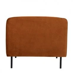 Drawer Fauteuils Fauteuil En Velours Pieds Droits En Métal Rouille -Chaise Soldes 2024 fauteuil en velours pieds droits en metal rouille 5