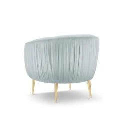 Micadoni Home Fauteuils Fauteuil En Velours Pistache -Chaise Soldes 2024 fauteuil en velours pistache 2