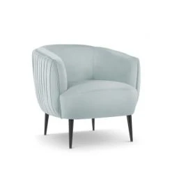 Micadoni Home Fauteuils Fauteuil En Velours Pistache -Chaise Soldes 2024 fauteuil en velours pistache 5