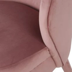 Maisons Du Monde Fauteuils Fauteuil En Velours Rose -Chaise Soldes 2024 fauteuil en velours rose 1000 13 40 216151 3