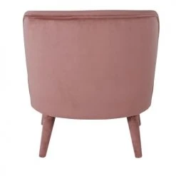 Maisons Du Monde Fauteuils Fauteuil En Velours Rose -Chaise Soldes 2024 fauteuil en velours rose 1000 13 40 216151 4