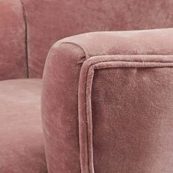 Maisons Du Monde Fauteuils Fauteuil En Velours Rose Et Pieds En Chêne -Chaise Soldes 2024 fauteuil en velours rose et pieds en chene 1000 12 25 166034 3