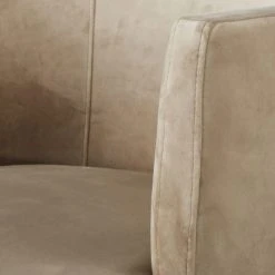 Maisons Du Monde Fauteuils Fauteuil En Velours Taupe Pieds En Métal Coloris Laiton -Chaise Soldes 2024 fauteuil en velours taupe pieds en metal coloris laiton 1000 7 9 198941 4
