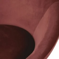 Maisons Du Monde Fauteuils Fauteuil En Velours Terracotta Et Pieds En Métal Noir -Chaise Soldes 2024 fauteuil en velours terracotta et pieds en metal noir 1000 9 9 216079 3