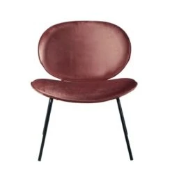 Maisons Du Monde Fauteuils Fauteuil En Velours Terracotta -Chaise Soldes 2024 fauteuil en velours terracotta luna 1000 5 5 209802 2 2