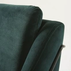 Maisons Du Monde Fauteuils Fauteuil En Velours Vert -Chaise Soldes 2024 fauteuil en velours vert 1000 0 14 186031 3
