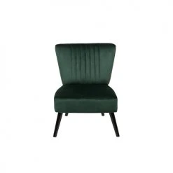 Beliani Fauteuils Fauteuil En Velours Vert -Chaise Soldes 2024 fauteuil en velours vert 2
