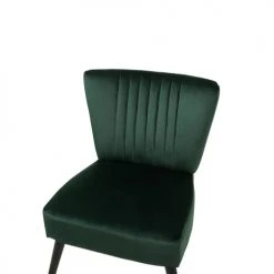Beliani Fauteuils Fauteuil En Velours Vert -Chaise Soldes 2024 fauteuil en velours vert 5