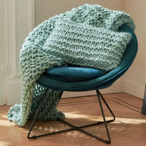 Fauteuil en velours vert émeraude Pomax Fauteuils Fauteuil En Velours Vert émeraude -Chaise Soldes 2024 fauteuil en velours vert emeraude 3