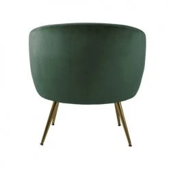 Maisons Du Monde Fauteuils Fauteuil En Velours Vert Forêt -Chaise Soldes 2024 fauteuil en velours vert foret 1000 1 31 209951 3