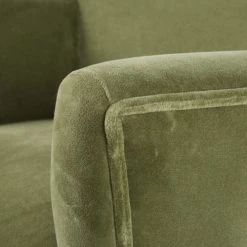 Maisons Du Monde Fauteuils Fauteuil En Velours Vert Kaki -Chaise Soldes 2024 fauteuil en velours vert kaki 1000 10 7 186024 10
