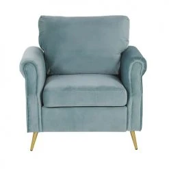 Beliani Fauteuils Fauteuil En Velours Vert Menthe -Chaise Soldes 2024 fauteuil en velours vert menthe 2