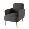 Maisons Du Monde Fauteuils Fauteuil Gris Anthracite