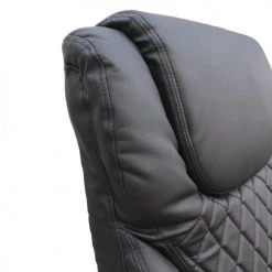 MOYCOR Fauteuils Fauteuil Inclinable Avec Repose Pieds En Fer Noir -Chaise Soldes 2024 fauteuil inclinable avec repose pieds en fer noir 4