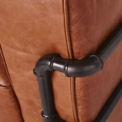 Maisons Du Monde Fauteuils Fauteuil Indus à Roulettes En Cuir Effet Vieilli -Chaise Soldes 2024 fauteuil indus a roulettes en cuir effet vieilli 1000 13 18 198335 4