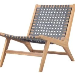 Baita Fauteuils Fauteuil Lounge En Bimatière 1 Place Noir