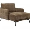 Dutchbone Fauteuils Fauteuil Lounge En Tissu Café