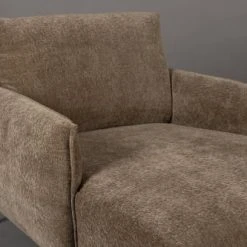 Dutchbone Fauteuils Fauteuil Lounge En Tissu Café -Chaise Soldes 2024 fauteuil lounge en tissu cafe 2