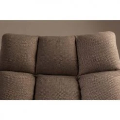 Dutchbone Fauteuils Fauteuil Lounge En Tissu Gris -Chaise Soldes 2024 fauteuil lounge en tissu gris 3