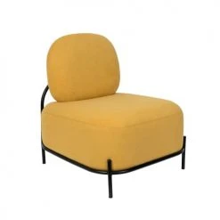 Drawer Fauteuils Fauteuil Lounge En Tissu Jaune