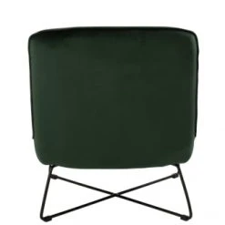 Hellin Fauteuils Fauteuil Moderne En Tissu Et Métal -Chaise Soldes 2024 fauteuil moderne en tissu et metal 3