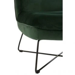 Hellin Fauteuils Fauteuil Moderne En Tissu Et Métal -Chaise Soldes 2024 fauteuil moderne en tissu et metal 5