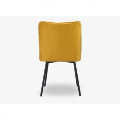 Artecosy Fauteuils Fauteuil Moutarde -Chaise Soldes 2024 fauteuil moutarde 3