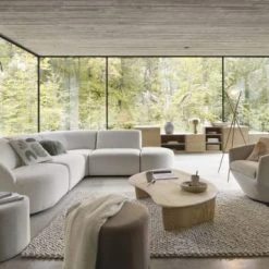 Maisons Du Monde Fauteuils Fauteuil Pivotant Blanc Chiné Et Pin -Chaise Soldes 2024 fauteuil pivotant blanc chine et pin 1000 4 17 209937 5