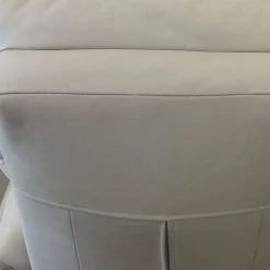 My New Design Fauteuils Fauteuil Relax Avec Pouf Base étoile Aluminium - Cuir Beige -Chaise Soldes 2024 fauteuil relax avec pouf base etoile aluminium cuir beige 2