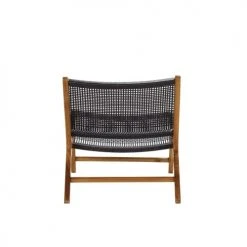 Bois Dessus Bois Dessous Fauteuils Fauteuil Relax Tissage Et Teck -Chaise Soldes 2024 fauteuil relax tissage et teck 4